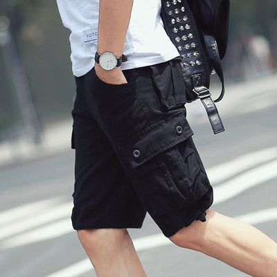 Pantalones Cortos Overall Casual para Hombre - Image 4