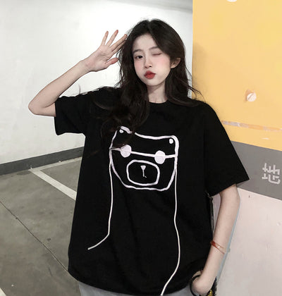 Camiseta de Algodón Puro para Mujer - Comodidad de Verano - Image 13
