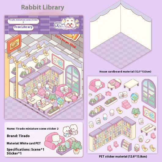Stickers de Paisaje Multiescala sin Corte para Decoración de Escenas - Image 10