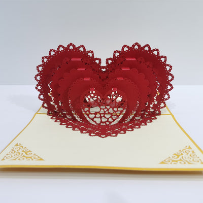 Tarjetas de Invitación 3D Grabadas Láser para Bodas, Aniversarios y San Valentín - Image 27