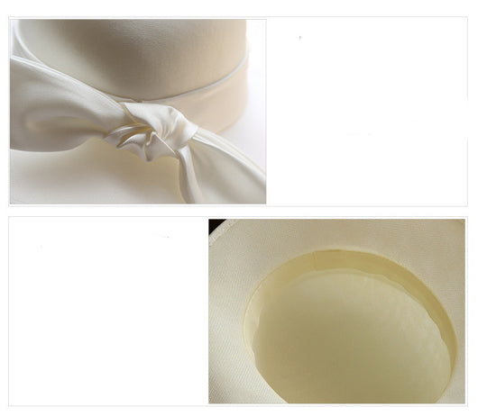 Sombrero Elegante para Sesión de Fotos de Novia - Image 9