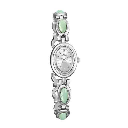 Reloj de Pulsera Lujo para Mujer con Jade Hetian Natural - Diseño Retro Impermeable - Image 14