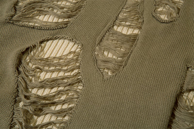 Playera Holgada de Cuello Redondo y Manga Larga - Image 10