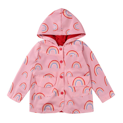 Chaqueta Impresa con Capucha para Niños - Abrigo Outdoor Resistente - Image 6