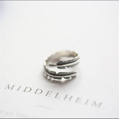 Anillo de Pluma Vintage - Image 10
