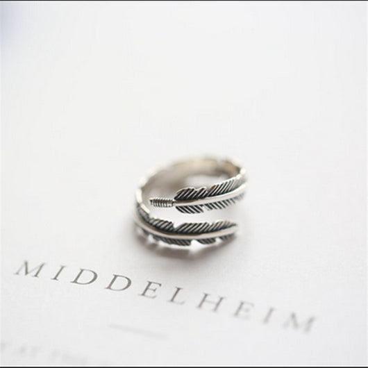 Anillo de Pluma Vintage - Image 10