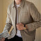 Chaqueta Casual con Cuello de Solapa y Forro Polar Térmico
