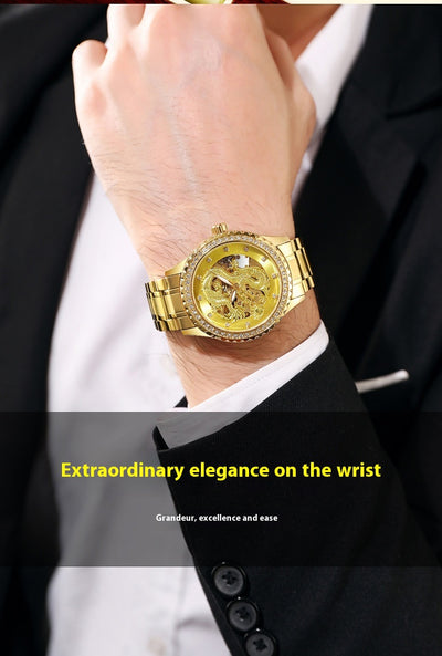 Reloj Automático Mecánico Resistente al Agua para Hombre - Image 33