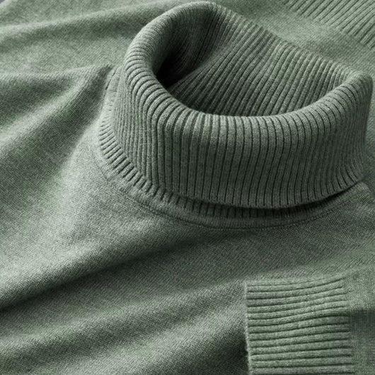 Suéter Cuello Alto Cálido y Suave para Hombre - Image 3