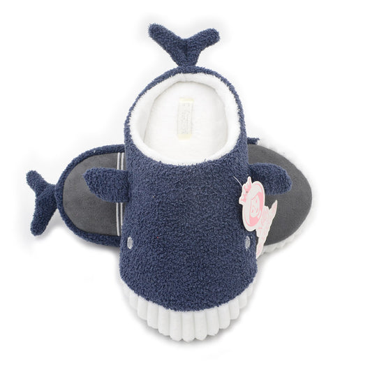 Pantuflas Cálidas Ballena Suave - Casa Acogedora