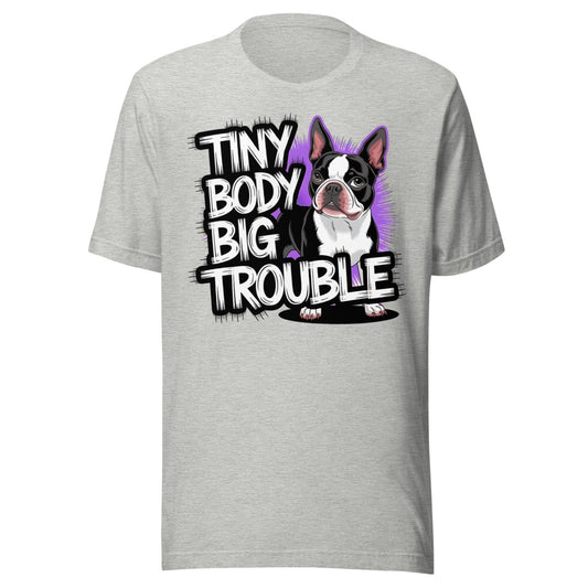 Camiseta Mujer Manga Corta Estampado Medieval Moderno con Perros
