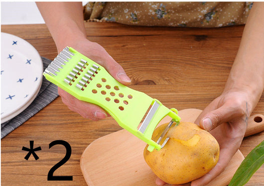 Cortador de Verduras Multifuncional con Rallador Loofah - Image 8