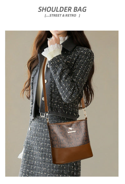 Bolso Mensajero de Cuero Suave Retro - Versátil y Elegante - Image 16