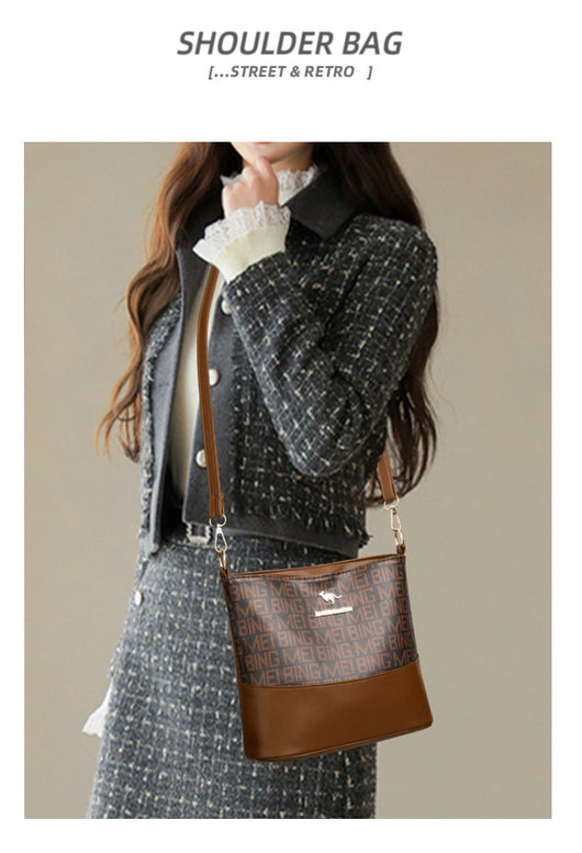 Bolso Mensajero de Cuero Suave Retro - Versátil y Elegante - Image 16