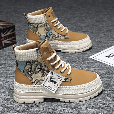 Botas de Trabajo Altas Versátiles para Hombre - Estilo Casual Imprescindible - Image 6