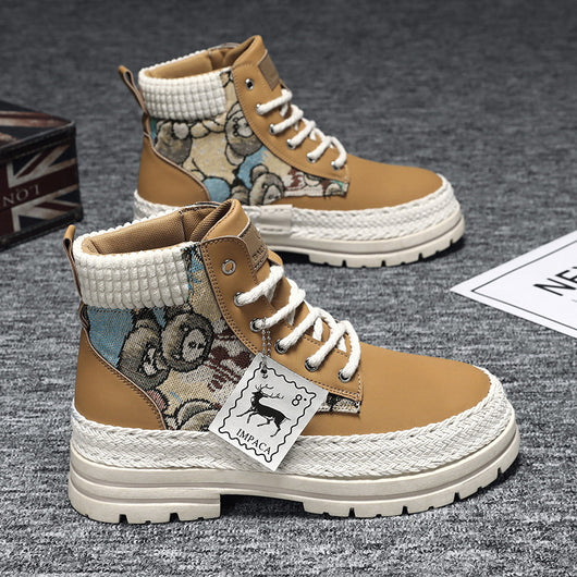 Botas de Trabajo Altas Versátiles para Hombre - Estilo Casual Imprescindible - Image 6