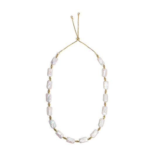 Collar de Perlas Barrocas Naturales - Cadena de Joyería Elegante - Image 9