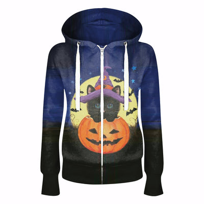 Sudadera con Capucha y Cierre Estampada Digital - Unisex - Image 11