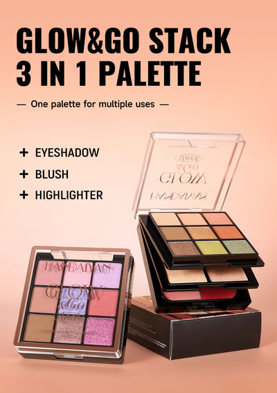 Paleta Multifunción: Sombra, Rubor e Iluminador 3 en 1 - Image 15