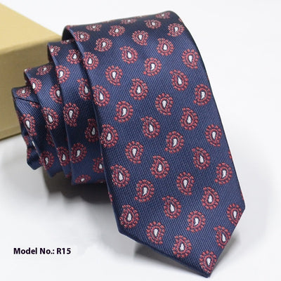 Corbata Jacquard Exquisita para Novio y Eventos Formales - Image 49
