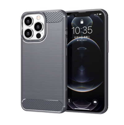Funda de Fibra de Carbono Cepillada - Protección Premium para tu Teléfono - Image 5