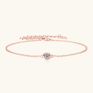 Pulsera Minimalista de Moissanita Europeo Americano Nicho - Image 13