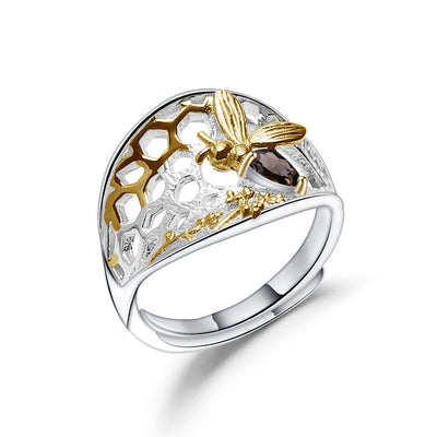Anillo Ajustable de Diseño Natural con Apertura Flexible - Image 9