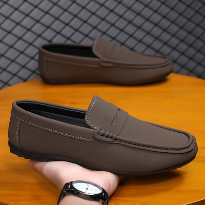 Mocasines Penny Loafers Clásicos para Hombre - Diseño Liso y Elegante - Image 2