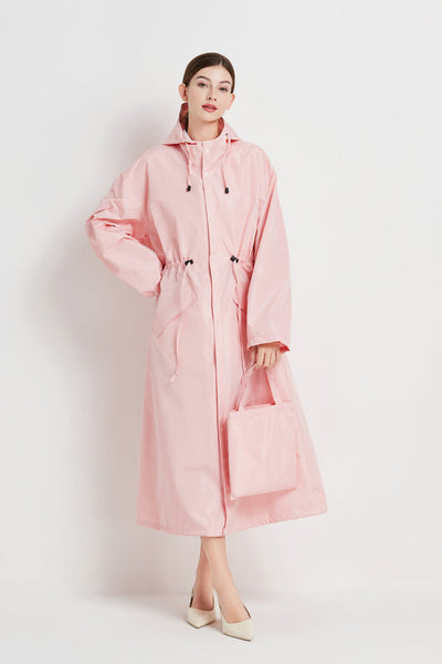 Gabardina Impermeable de Largo Medio para Mujer - Image 33