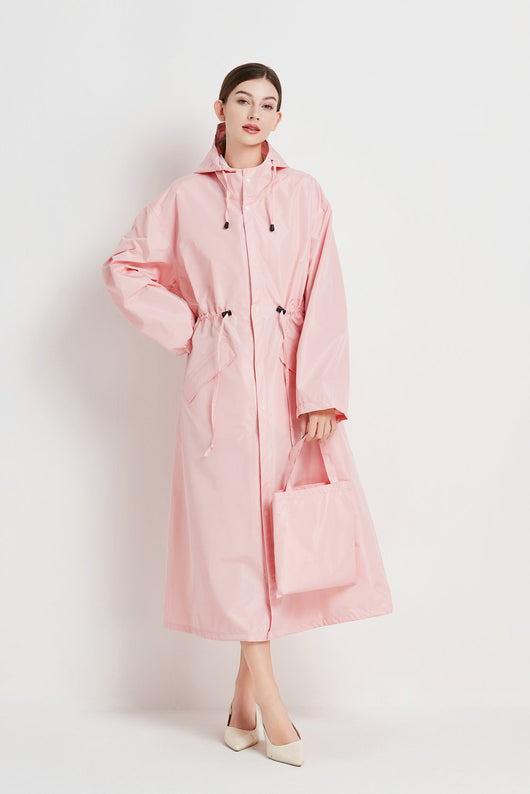 Gabardina Impermeable de Largo Medio para Mujer - Image 33
