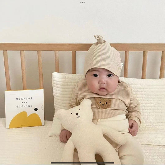 Abrigo Envolvente de Oso para Bebé y Niño Pequeño - Colección Otoño Ins Korea - Image 4