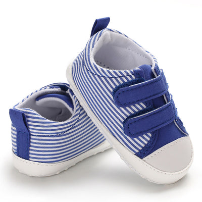 Zapatos Casuales Antideslizantes con Rayas y Velcro - Image 15