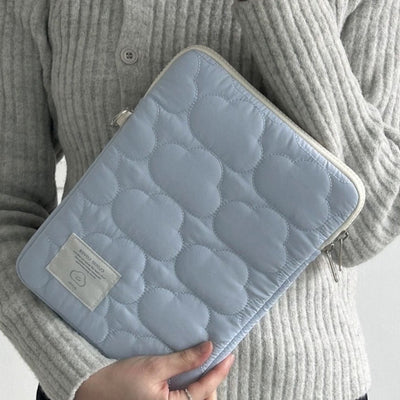 Funda para Tablet con Bordado de Nubes - Almacenamiento Adorable - Image 2