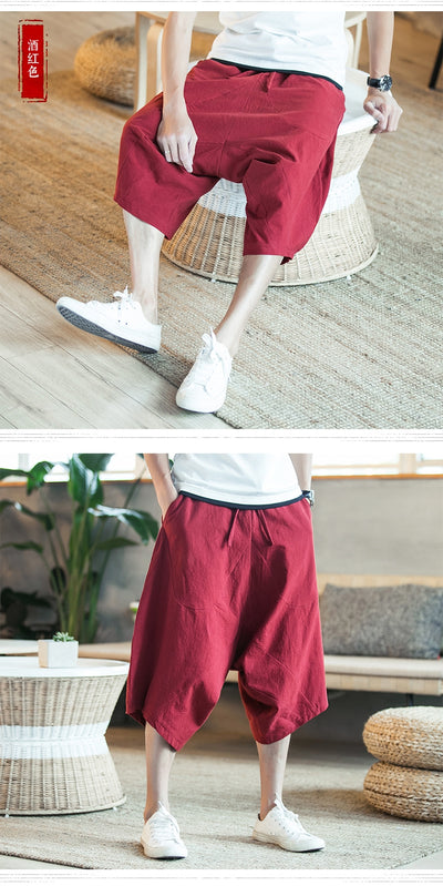 Pantalones Holgados de Algodón Estilo Chino - Corte Relajado Talla Grande Juventud - Image 14