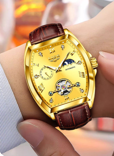 Reloj Mecánico Tourbillon para Hombre Multifuncional Resistente al Agua - Image 21