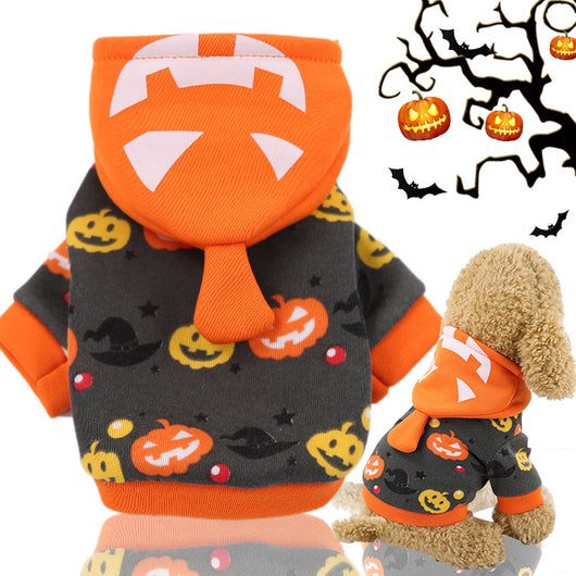 Ropa de Mascota Temática Halloween - Gato Negro, Araña y Calabaza - Image 21