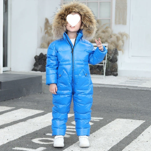 Overol Acolchado de Plumón para Niños Invierno - Image 9