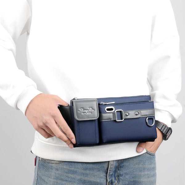 Bolsa Mensajera Oxford para Celular - Hombre Ligera