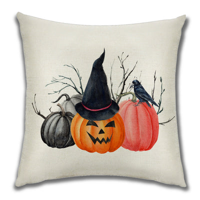 Funda de Cojín Castillo de Calabaza Infantil - Image 61