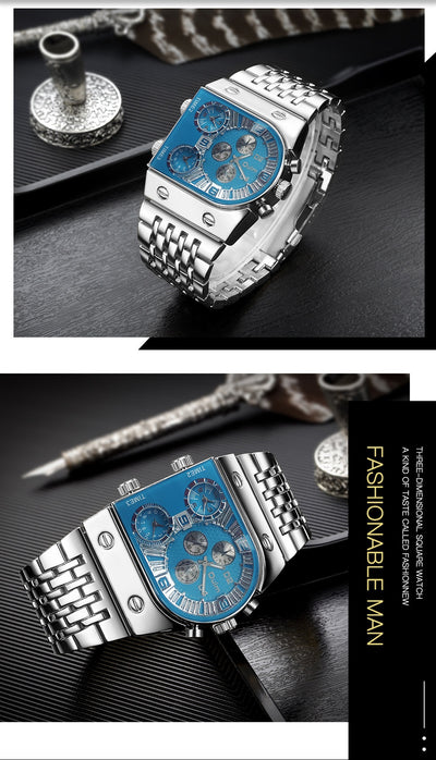 Reloj Hombre Multihuso con Esfera Grande e Iluminación Nocturna - Image 16