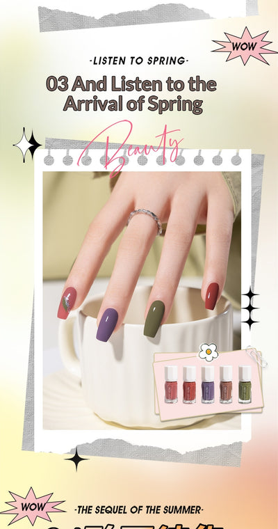 Set de Esmaltes de Uñas a Base de Agua Dream Garden - Image 15