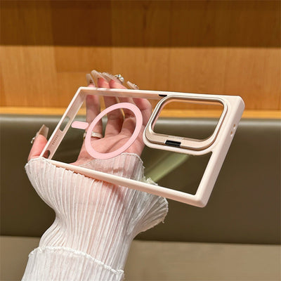 Funda Protectora Magnética con Soporte para Lentes - Transparente - Image 8