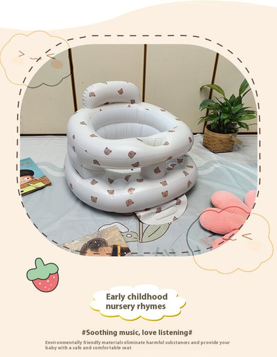 Silla Inflable para Bebé - Sofá Cómodo y Portátil - Image 20