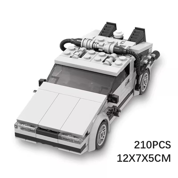 Vehículo Máquina del Tiempo Regreso al Futuro - Juguete Educativo Modular - Image 6