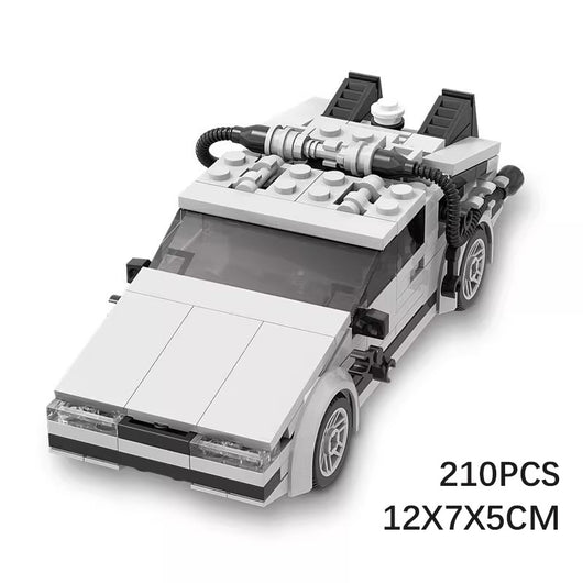 Vehículo Máquina del Tiempo Regreso al Futuro - Juguete Educativo Modular - Image 6