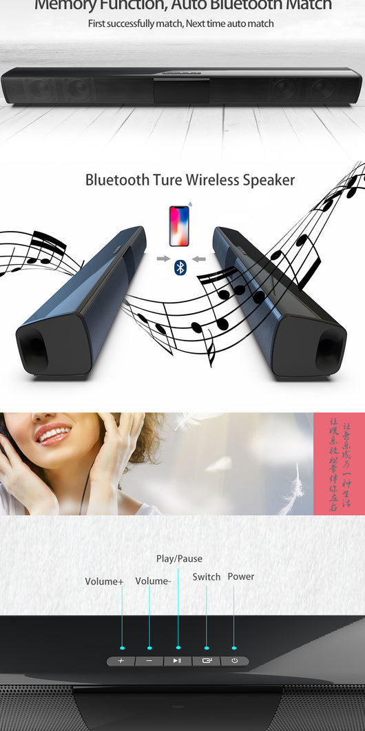 Sistema de Sonido Bluetooth para Cine en Casa y Computadora - Image 9