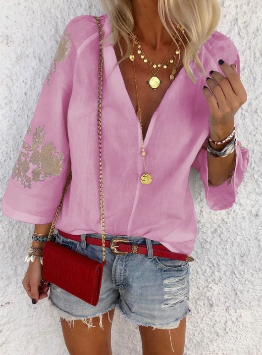 Blusa de Lino Moderna y Elegante - Image 5