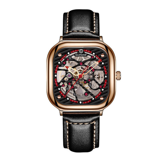 Reloj Mecánico Automático con Esfera Transparente - Image 5