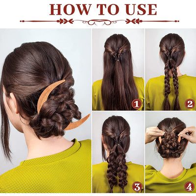 Horquilla Luna Creciente - Pasador Elegante para el Cabello - Image 17
