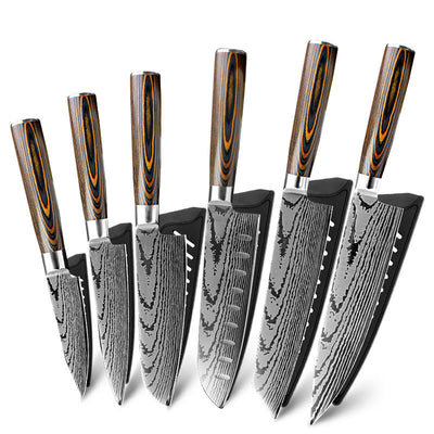 Cuchillo de Chef Acero Estampado Premium - Image 10